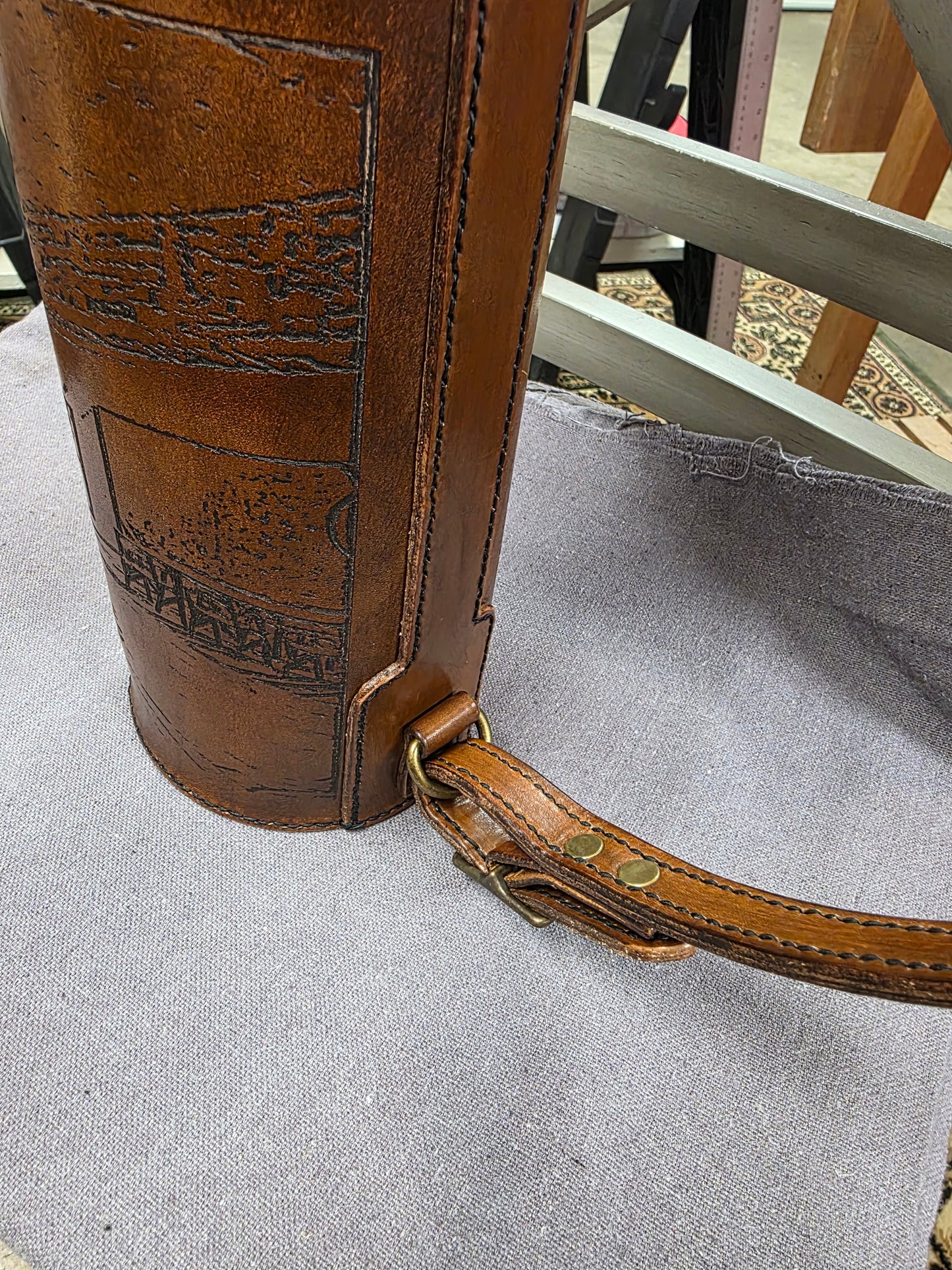 The Falling Water Print Tube - Architectural Legacy Carrier