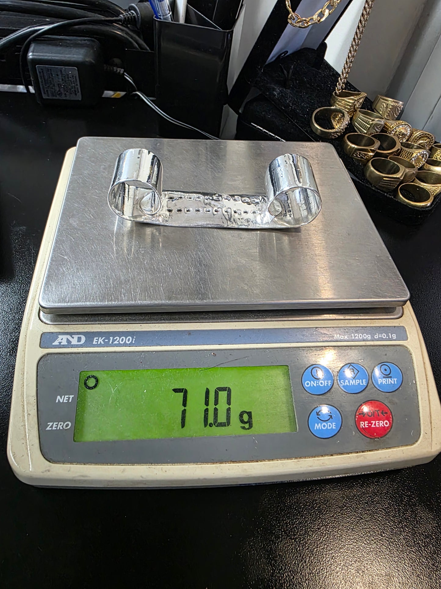 Dinner Party No. 1 - Investment Silver & Leather Art