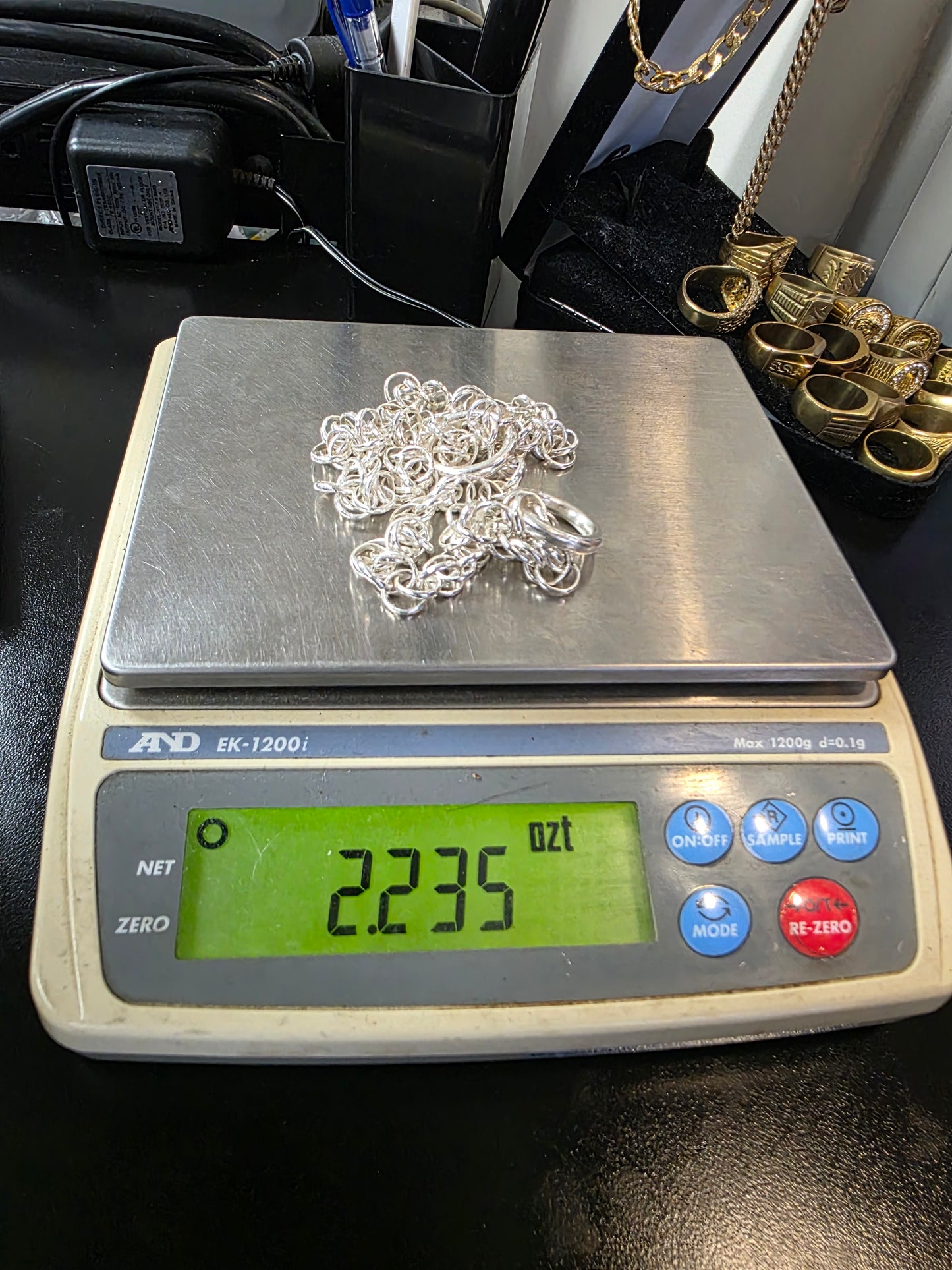 Dinner Party No. 1 - Investment Silver & Leather Art