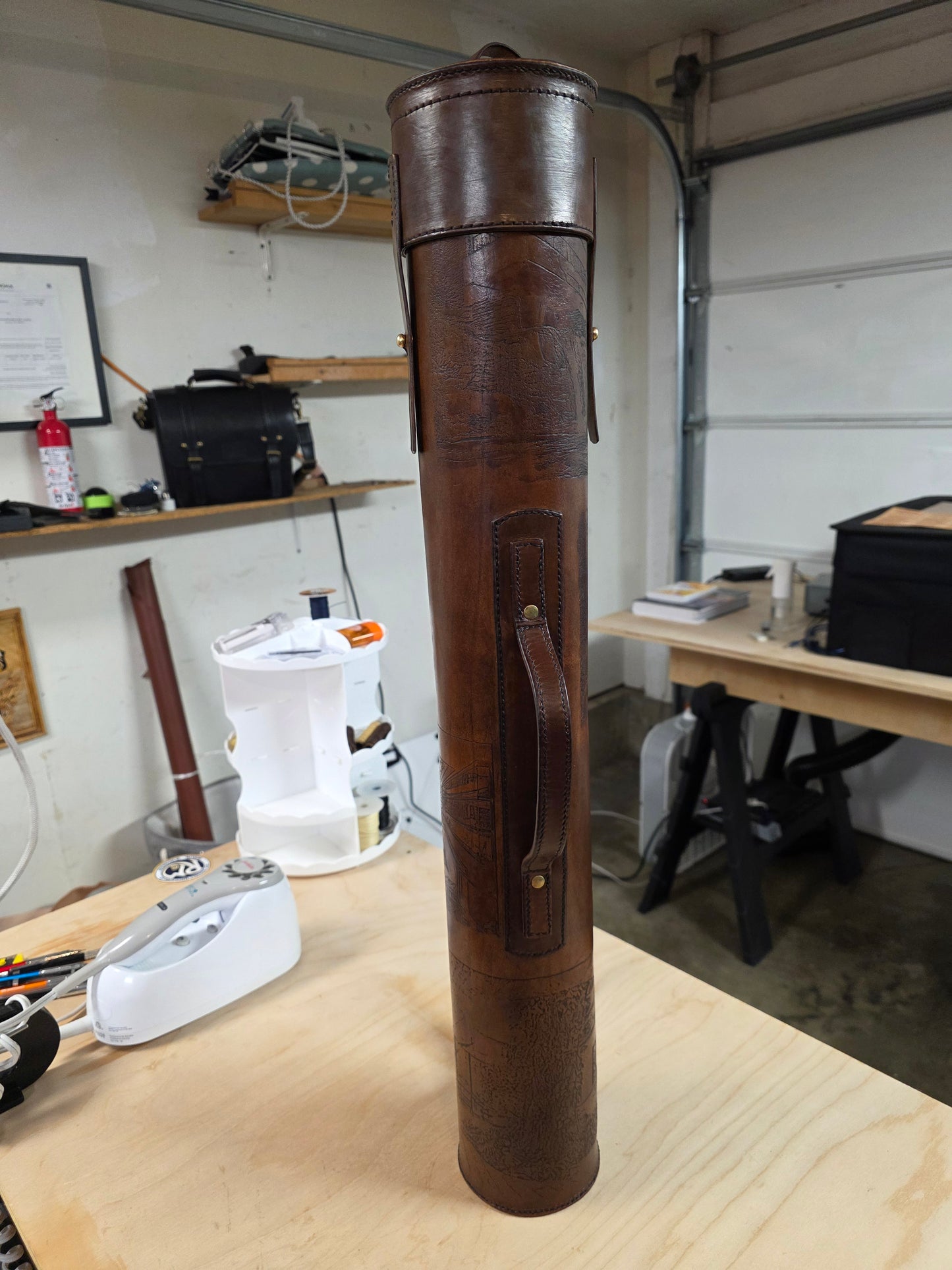 The Falling Water Print Tube - Architectural Legacy Carrier