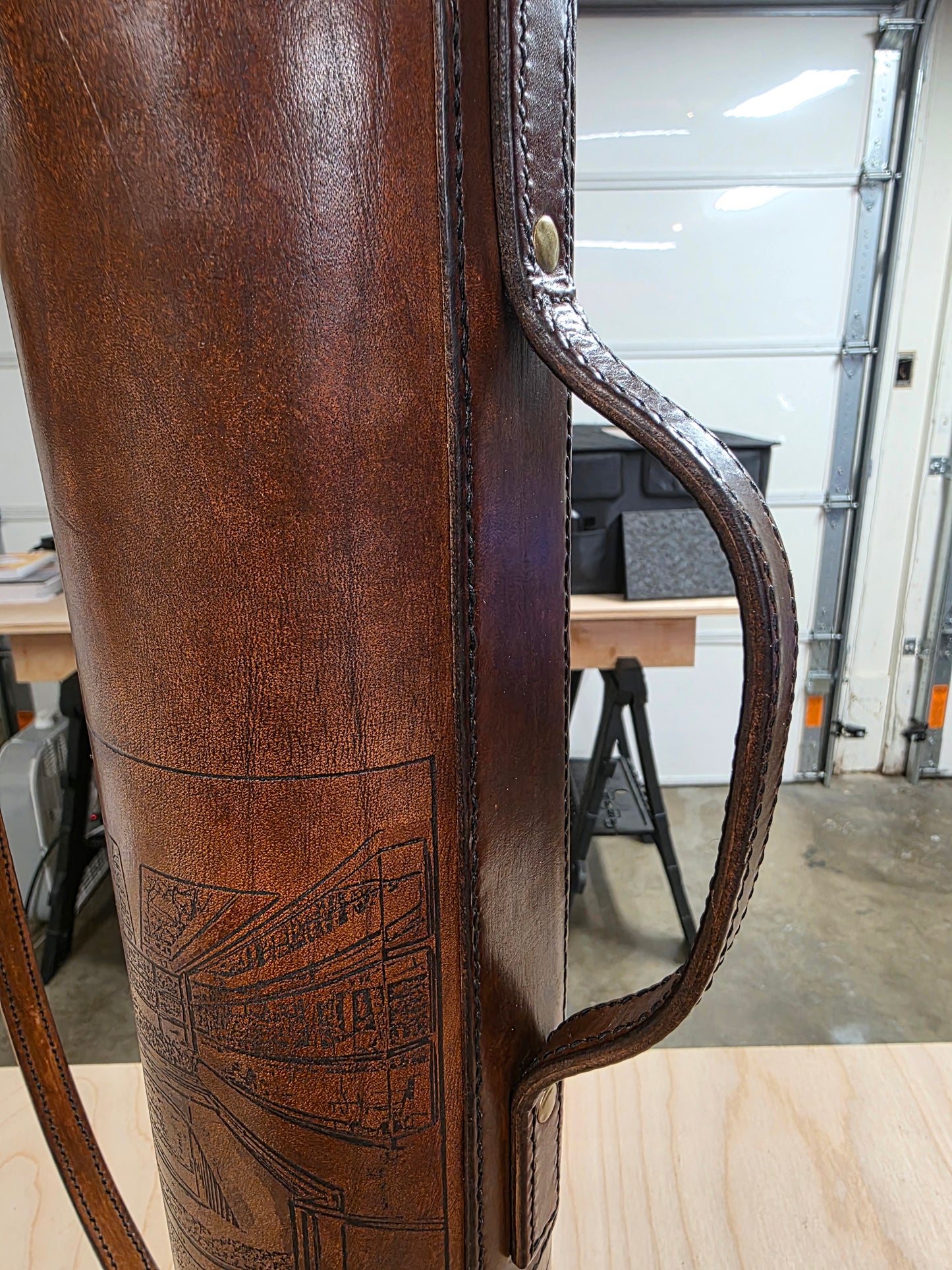 The Falling Water Print Tube - Architectural Legacy Carrier