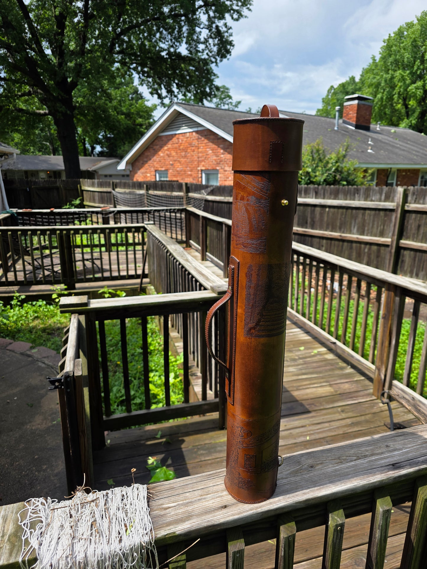 The Falling Water Print Tube - Architectural Legacy Carrier