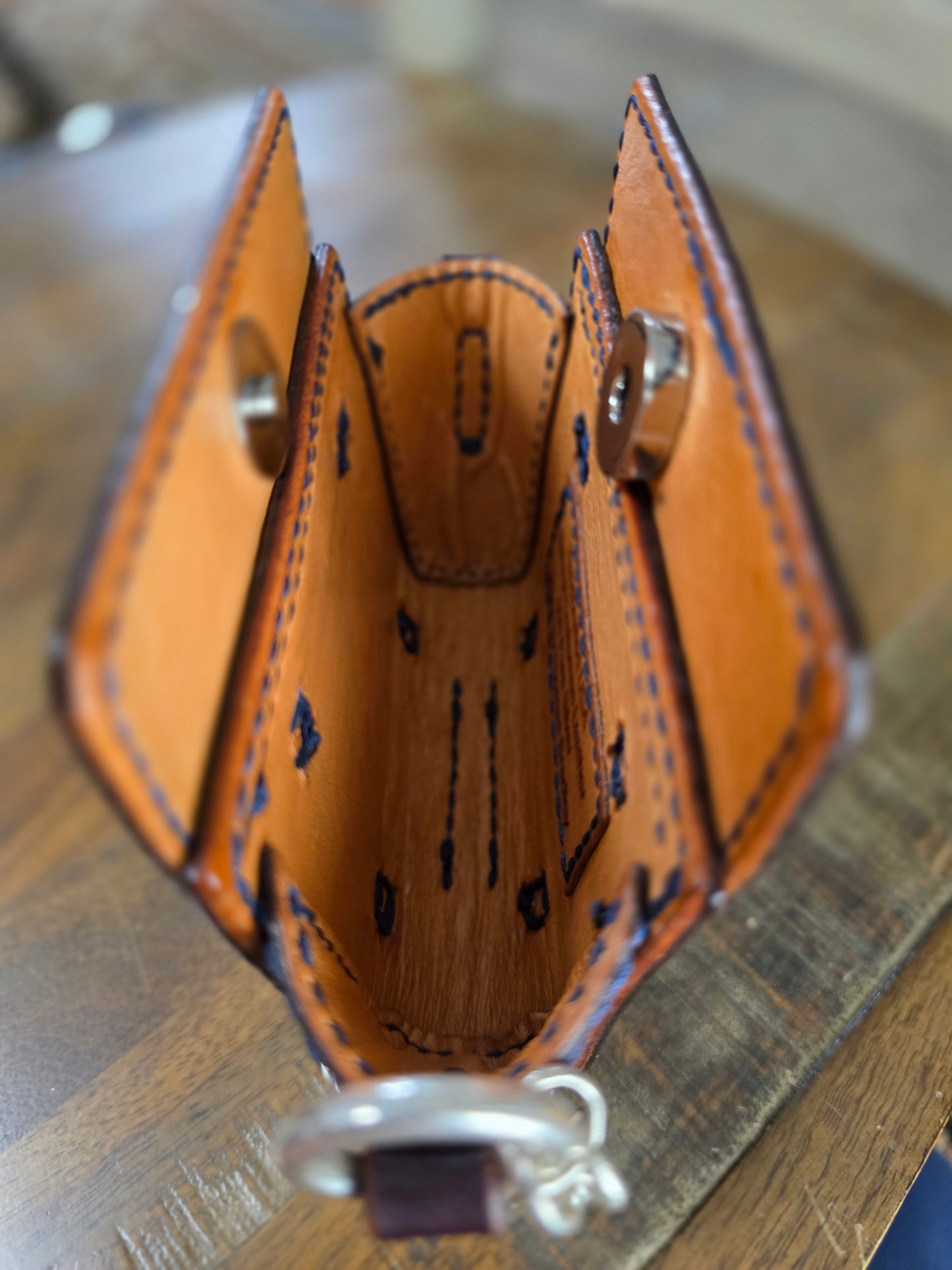 Dinner Party No. 1 - Investment Silver & Leather Art