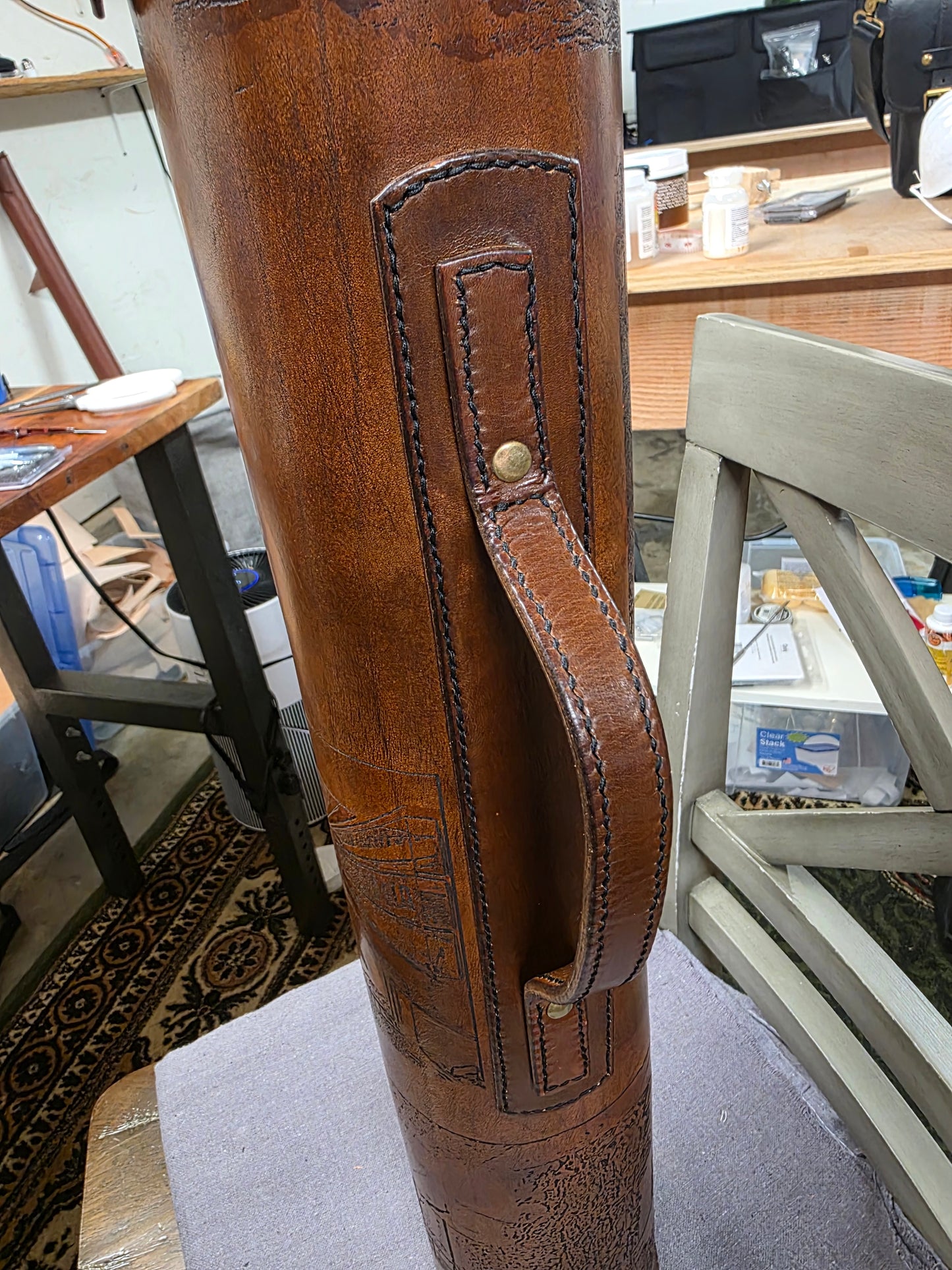 The Falling Water Print Tube - Architectural Legacy Carrier